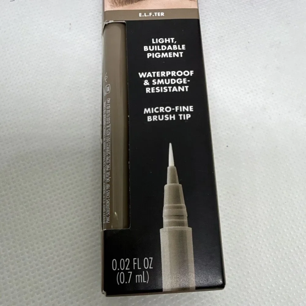 e.l.f. Sheer For It Blush Tint Stick Plums Up + Holy Strokes Brow Pen 0.02